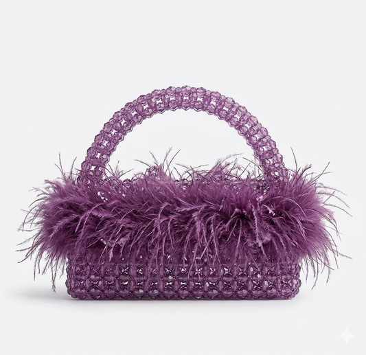 The Midnight Plume Bag