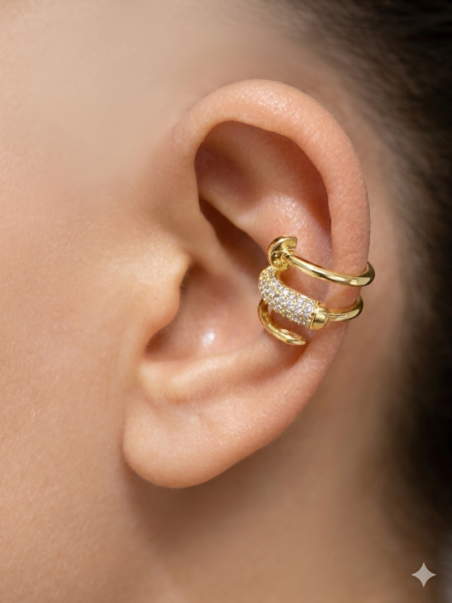 Multi-Row Ear Cuff