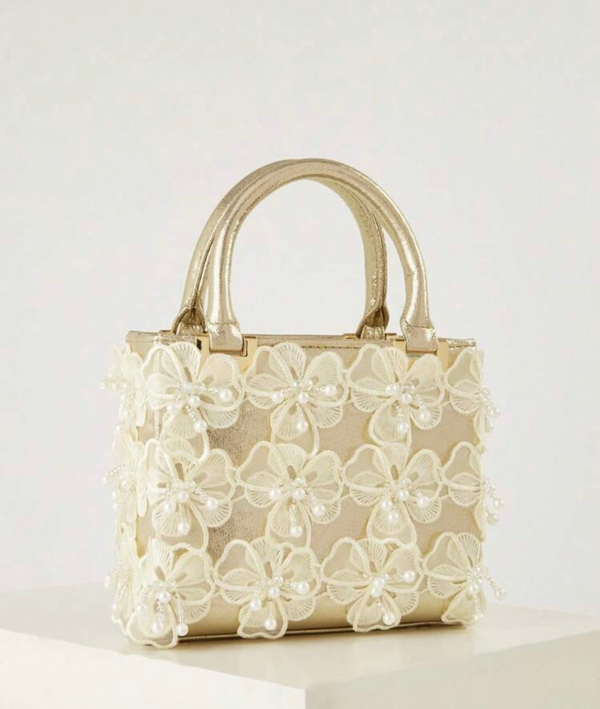 Floral luxe bag