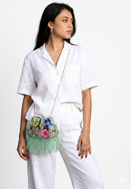 The Colour Azure Bag