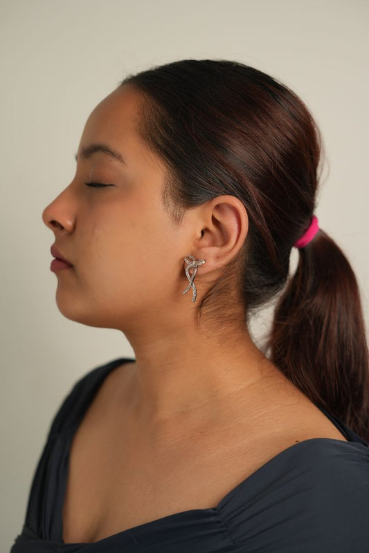 Versatile Bow-Shaped Earrings