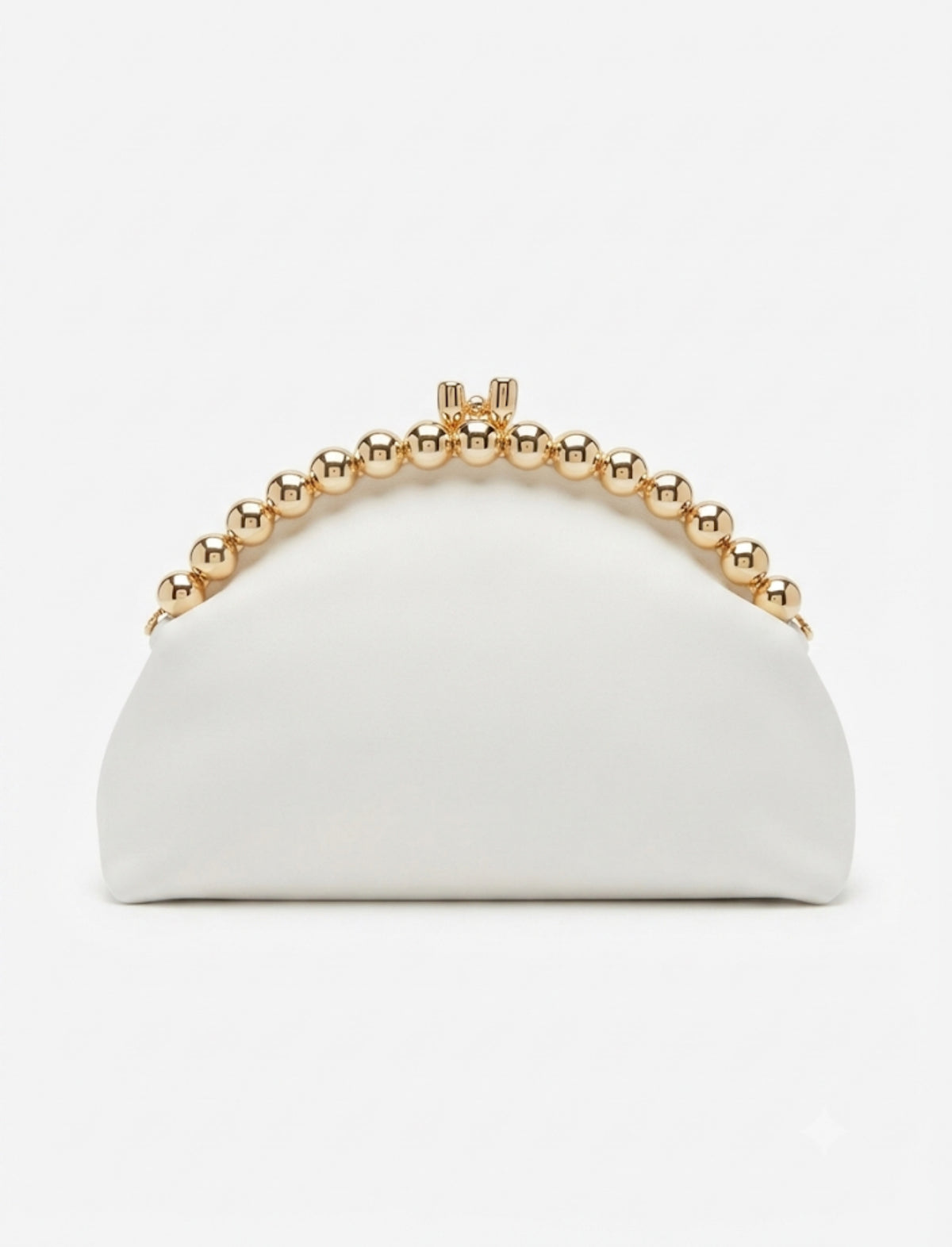 White Luna Noir Clutch