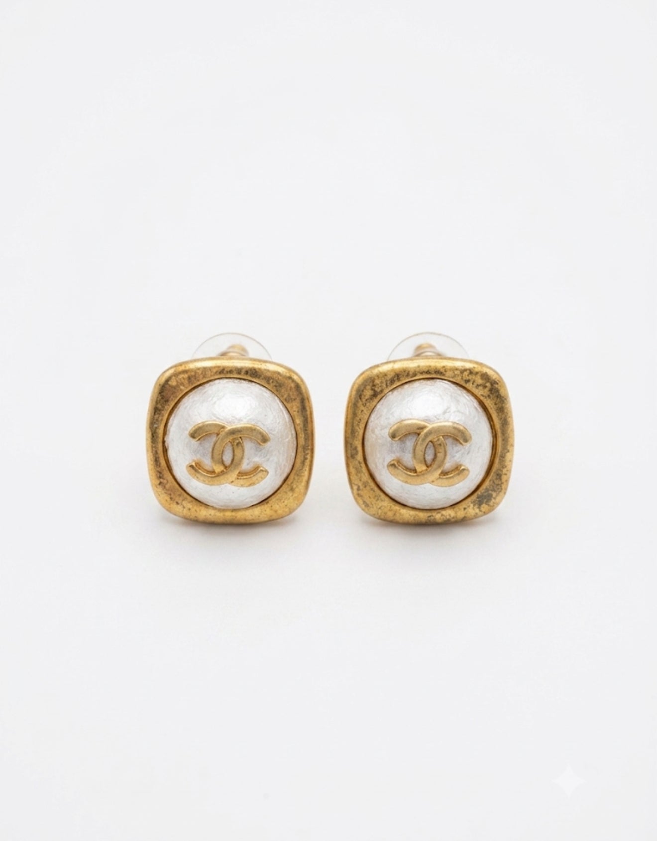 Vintage CC Earrings
