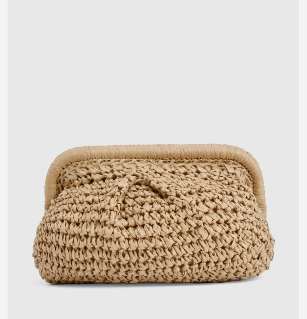 Beach raffia bag