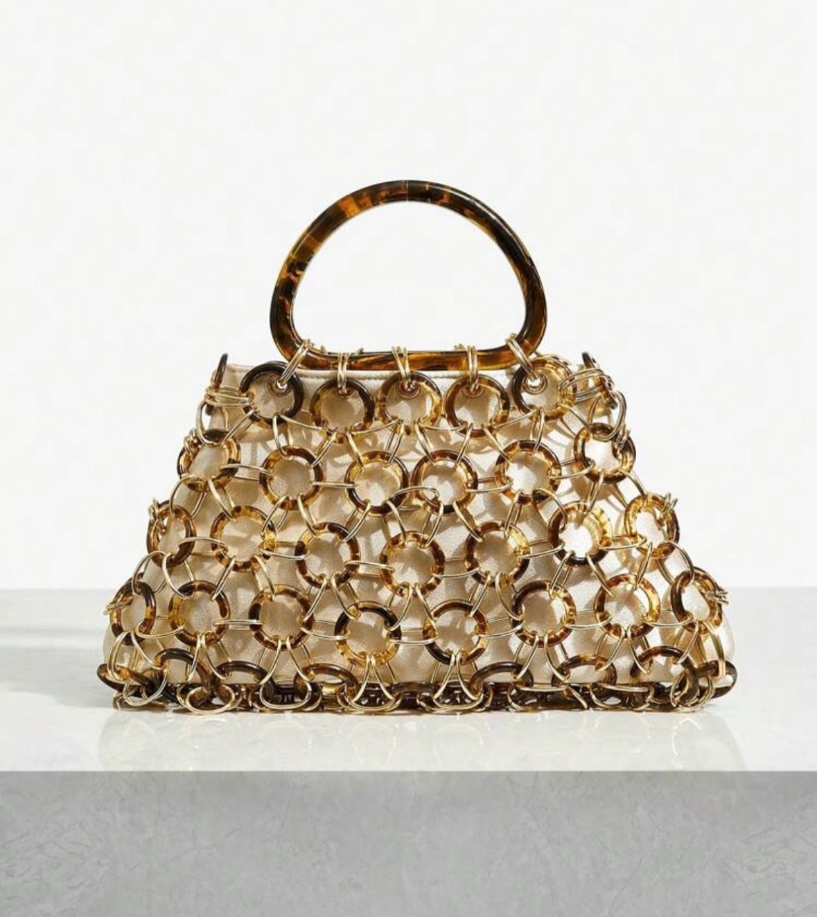 The Tort-shell Ring Bag