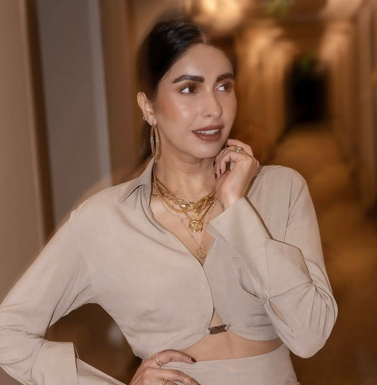 French Rose Necklace