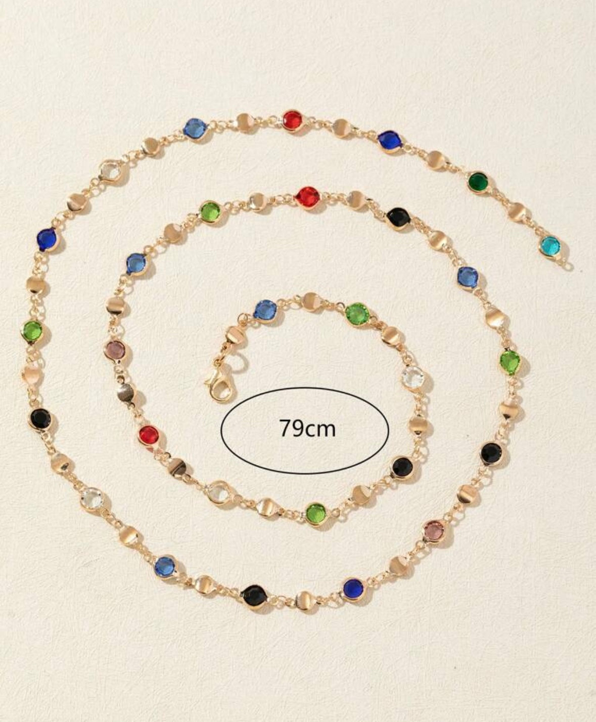 Colourful long chain