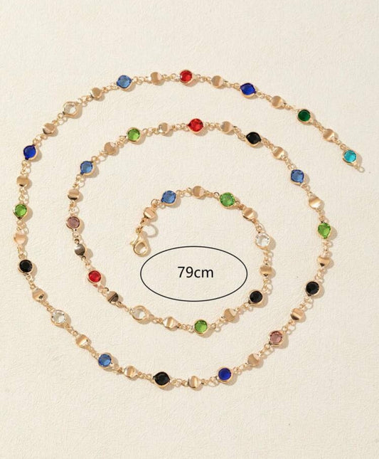 Colourful long chain