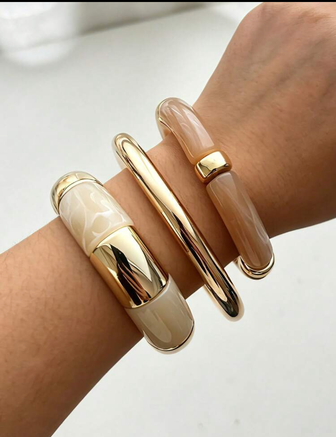 Boho hand stack set of 3
