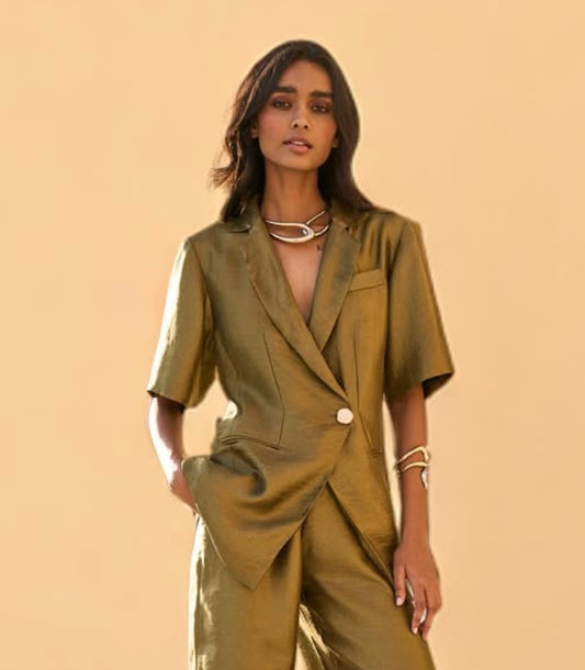 Fushion flow dual tone bracelet