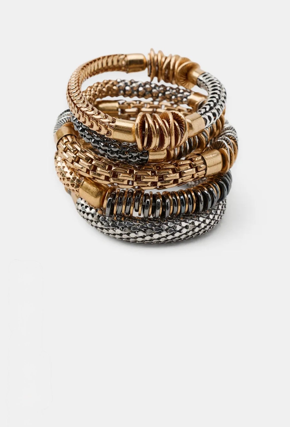 Pack of 5 retro bracelets