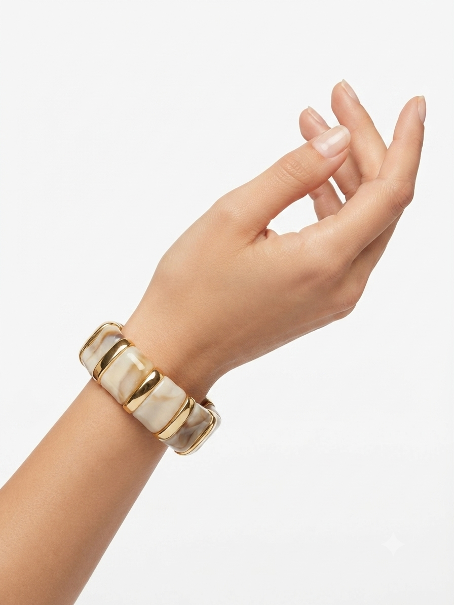 Statement Elastic Bracelet