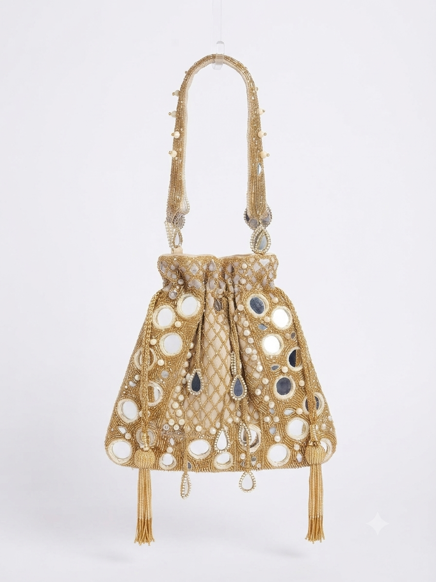 Embellished Shisha Potli Bag