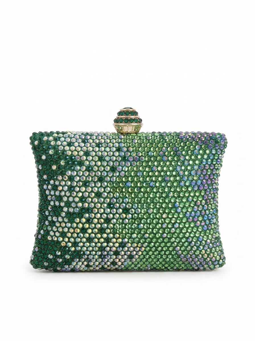 Green Ombré Mini Luxe Bag