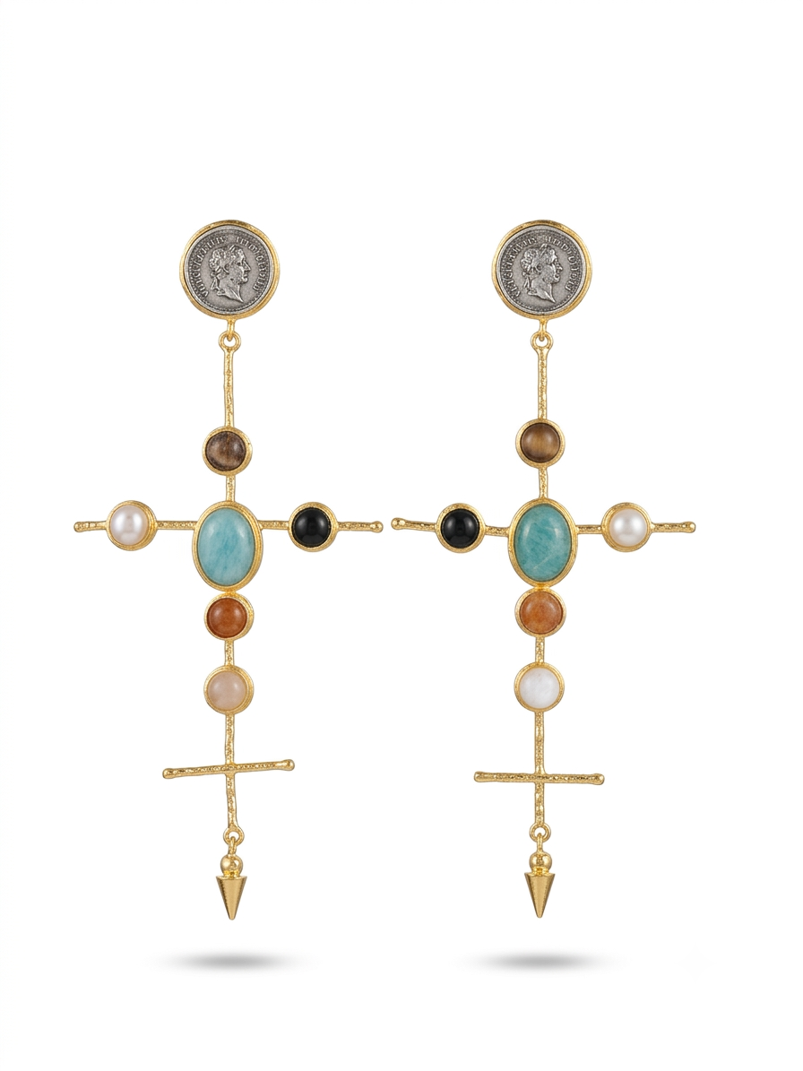 The Cross Earrings