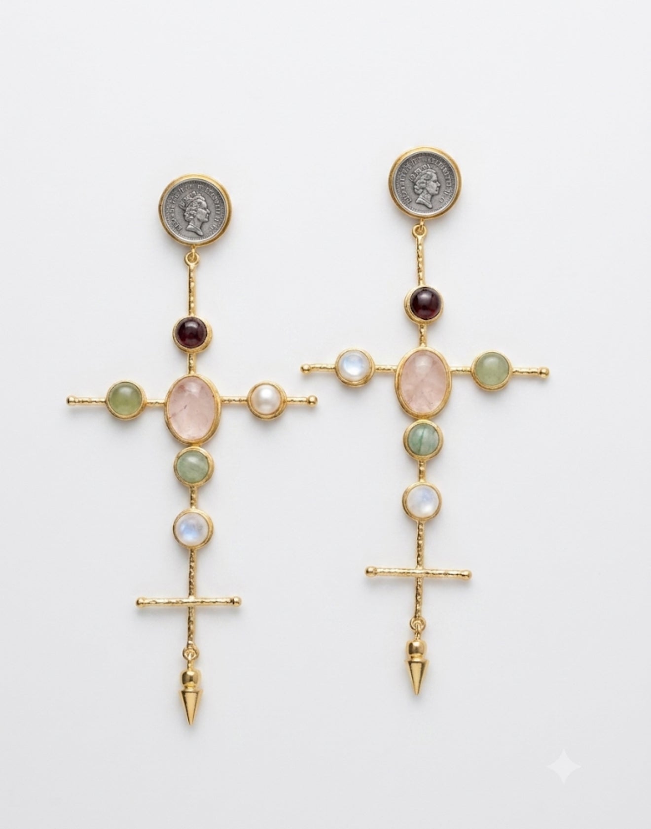 The Cross Earrings