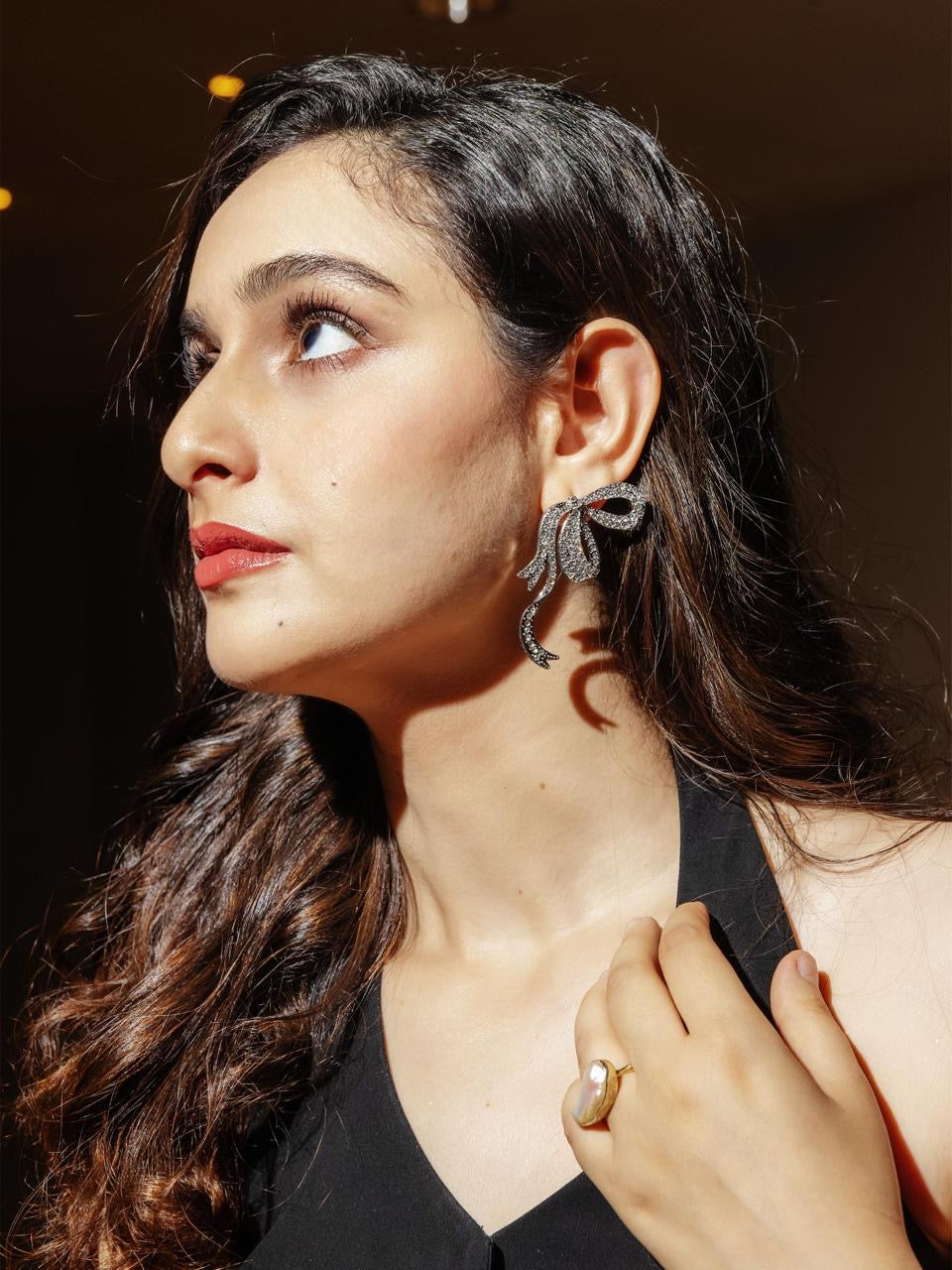 Big Bow Earrings