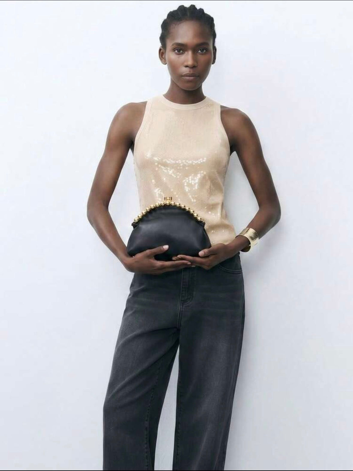 Luna Noir Clutch