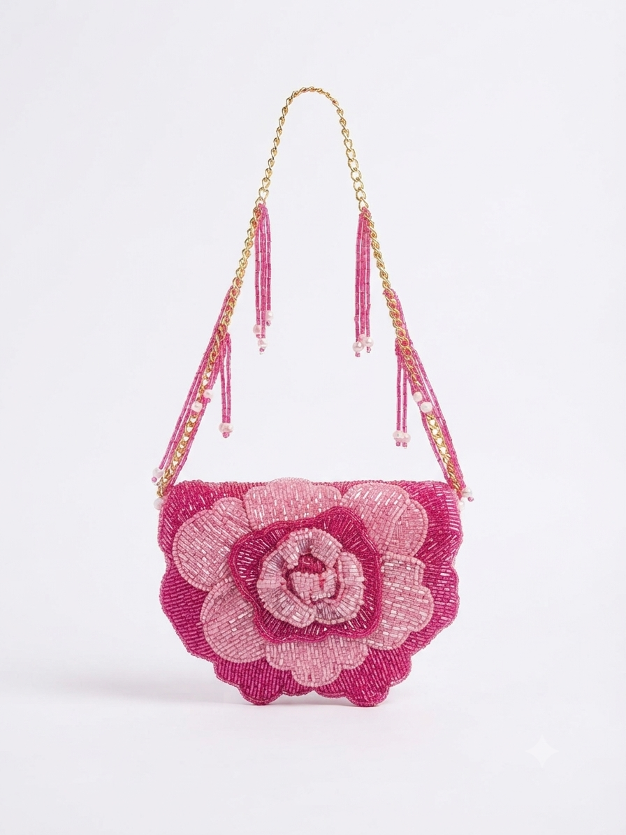 Floral Mini Luxe Bag