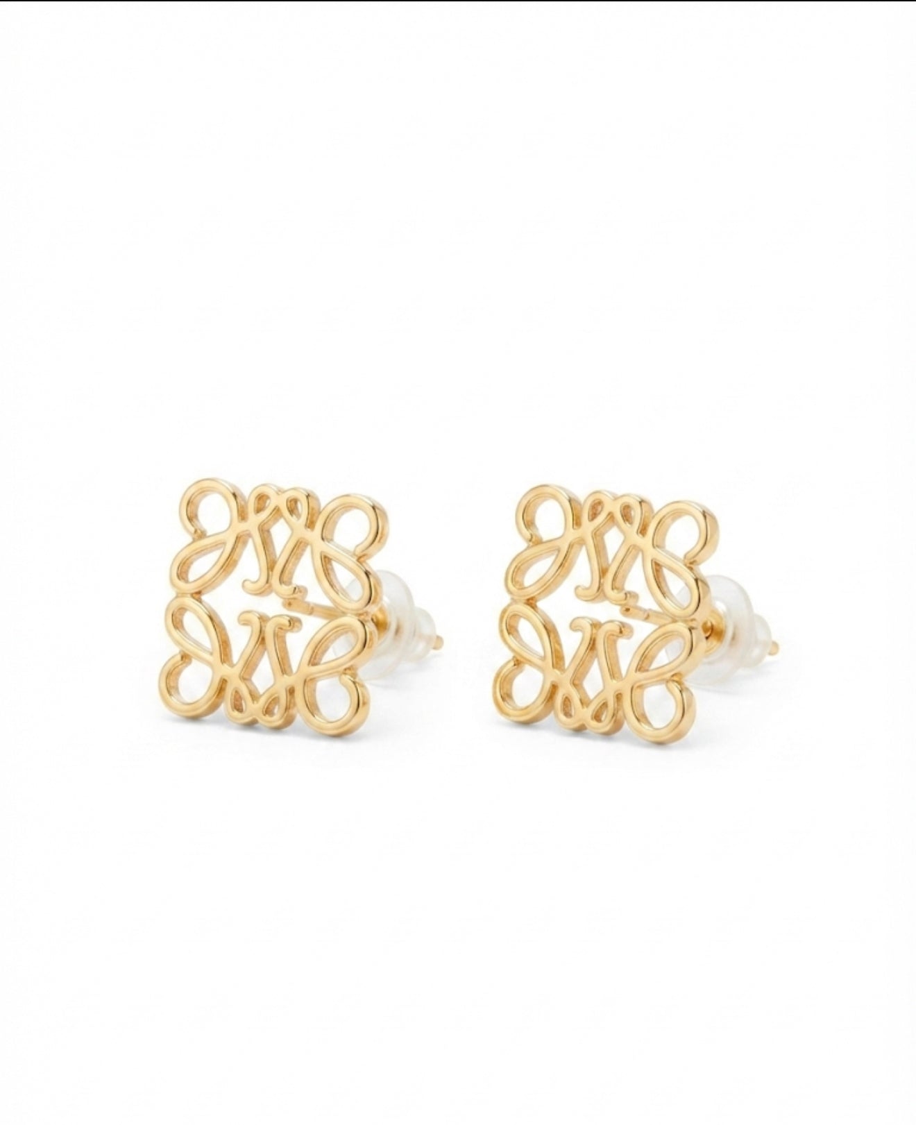Anagram Stud Earrings