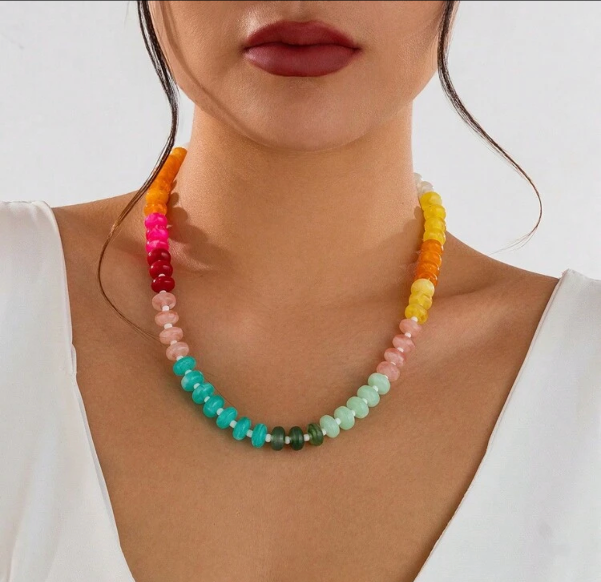 Colourful Beaded Necklace