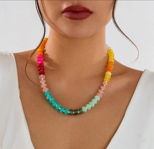 Colourful Beaded Necklace