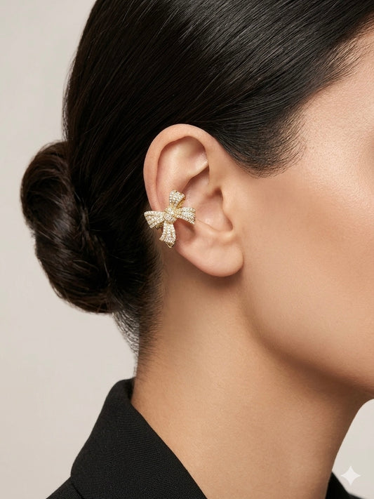The Bow Ear Cuff