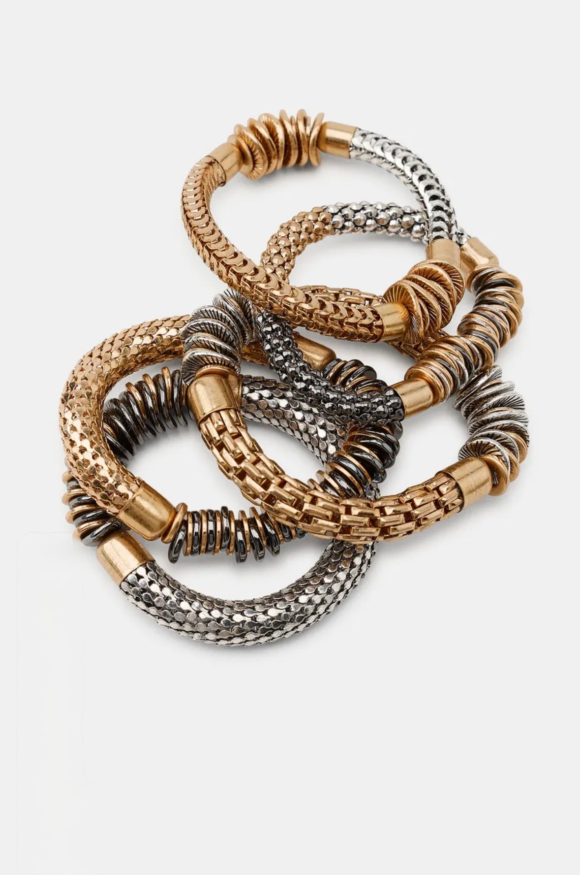 Pack of 5 retro bracelets