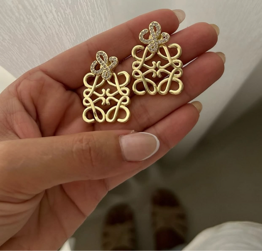 Serene Bloom Dual-Layer Earrings(can be worn in 2styles)