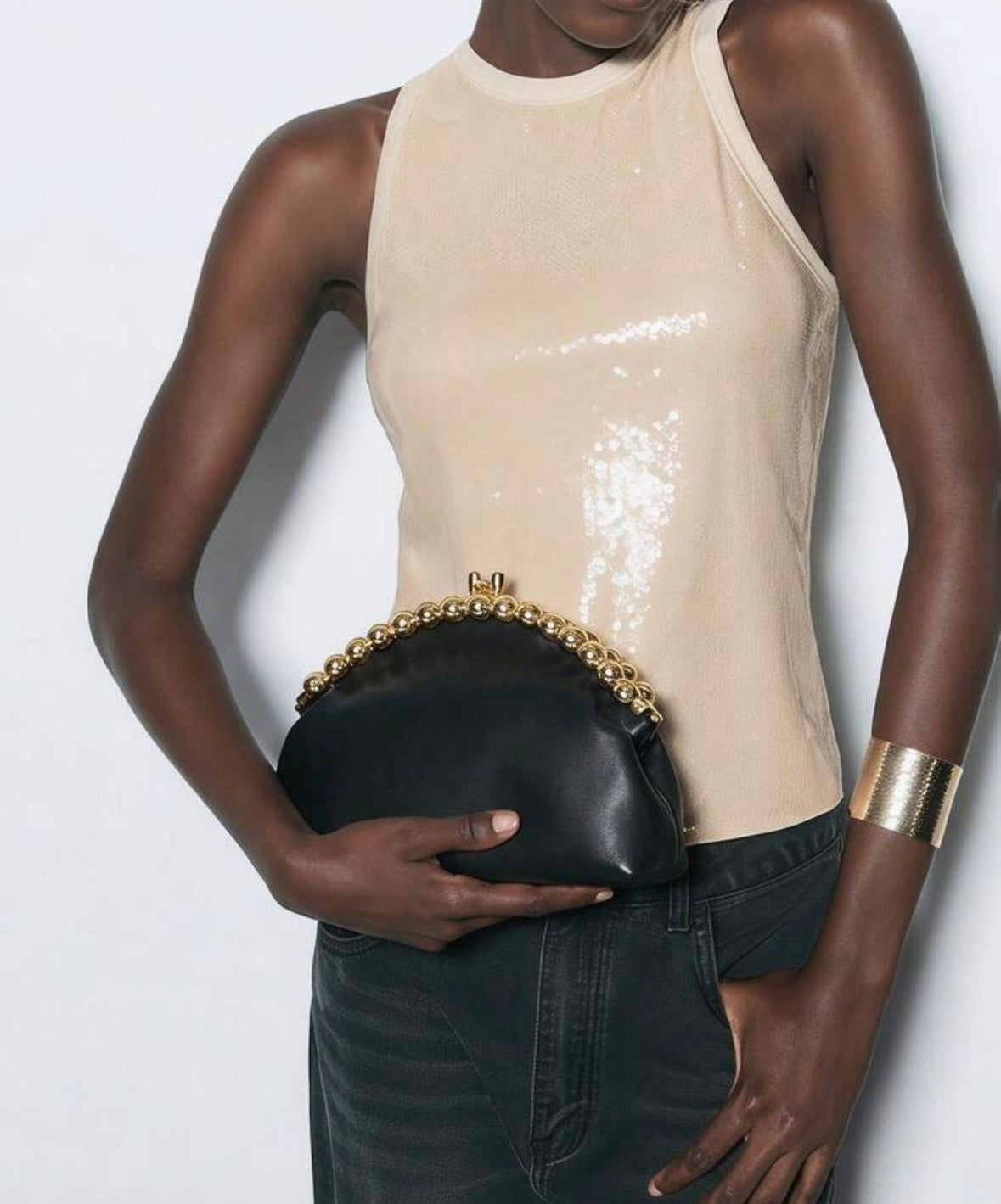 Luna Noir Clutch