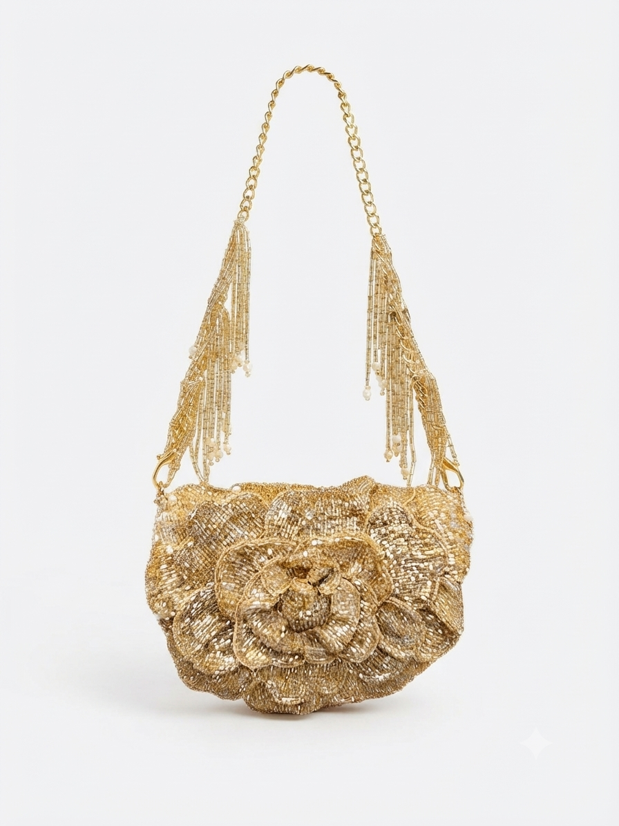 Floral Mini Luxe Bag