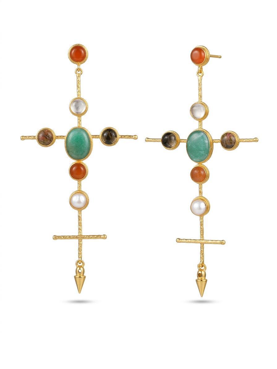 The Cross Earrings