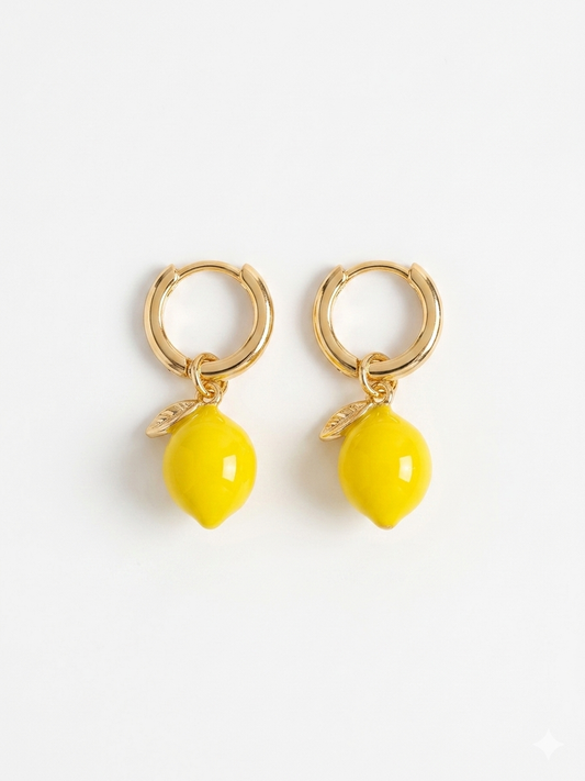 Lemon Earrings