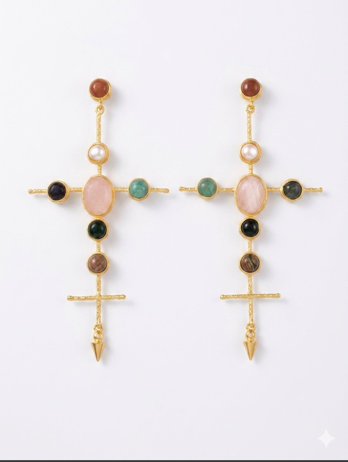 The Cross Earrings