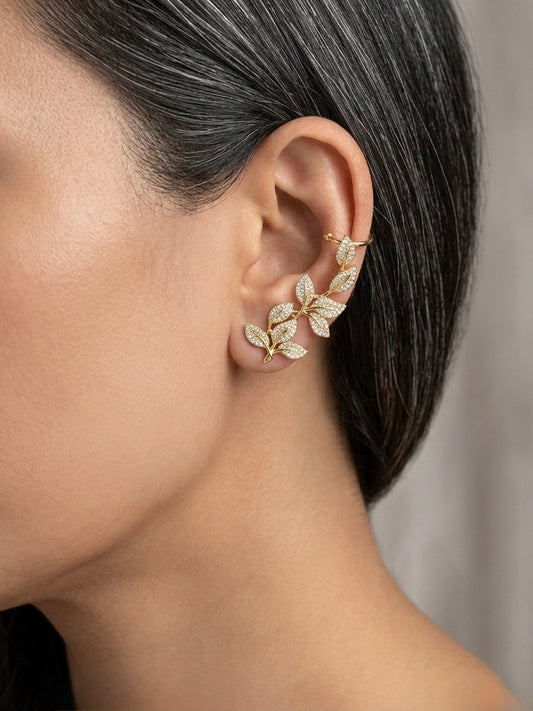 Leafy Ear Cuff