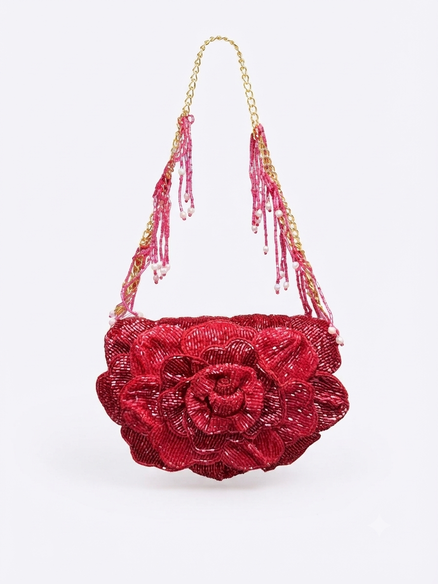 Floral Mini Luxe Bag