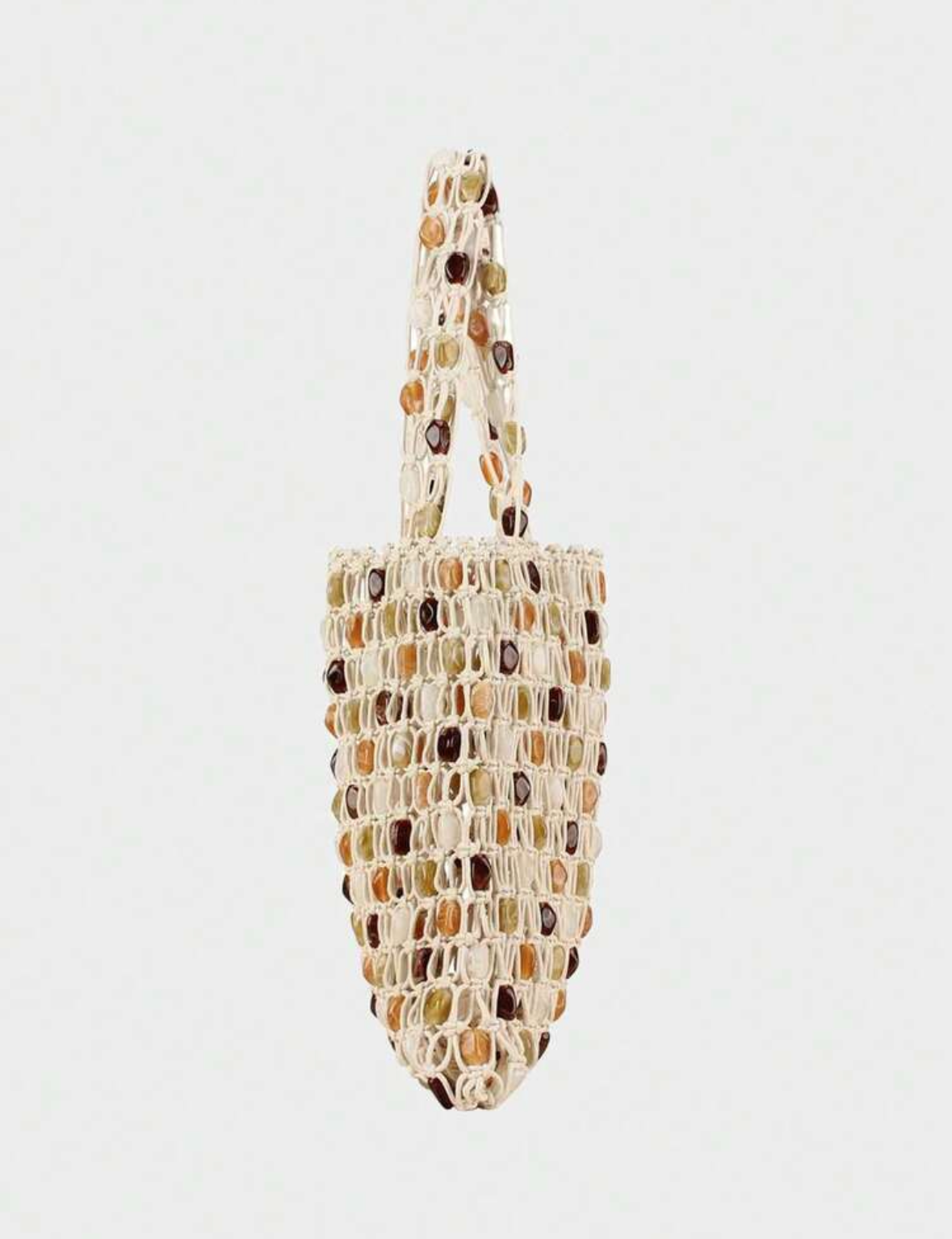 Stone beaded bag