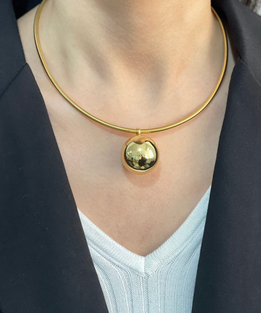 Dome necklace