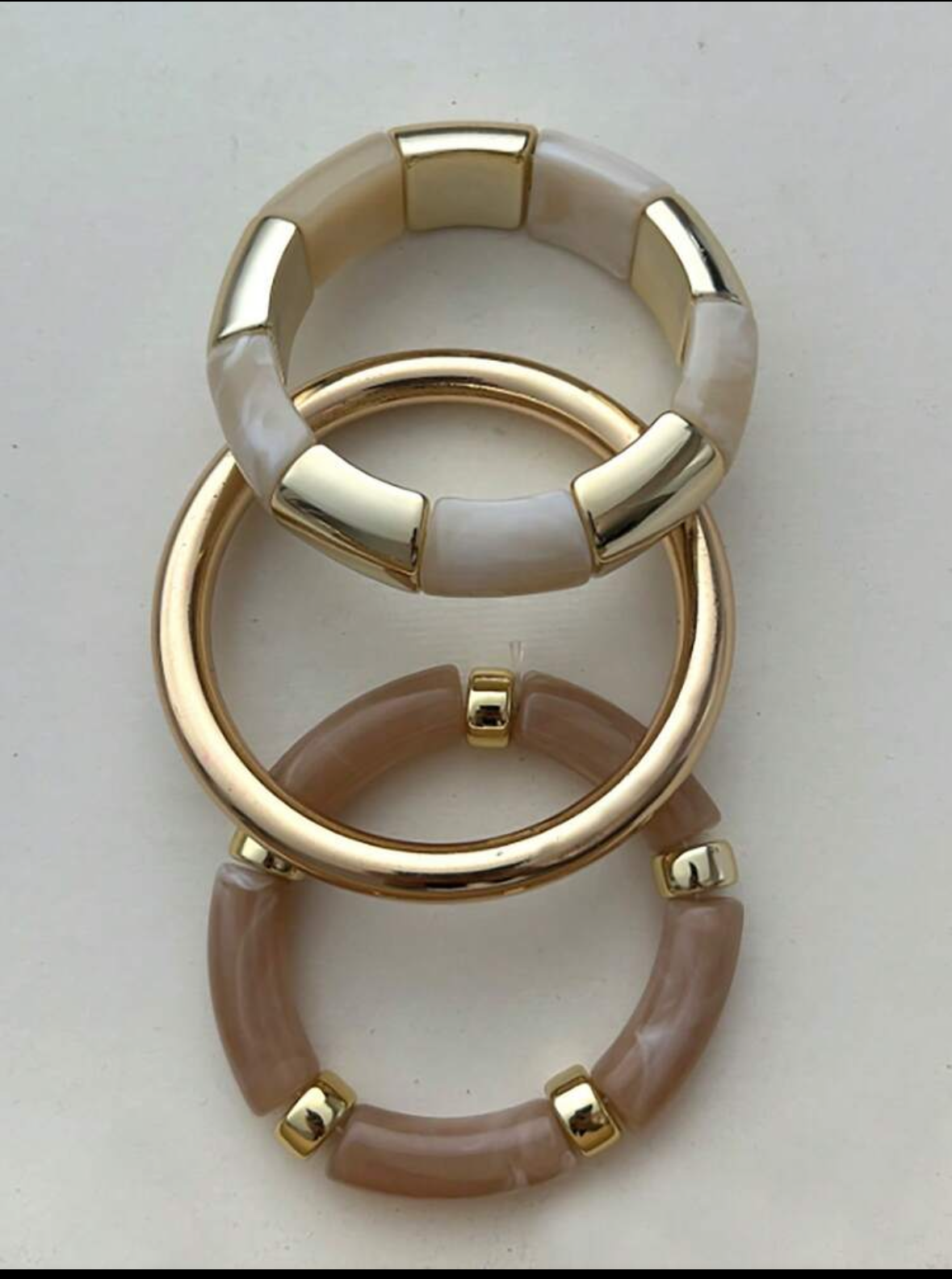 Boho hand stack set of 3