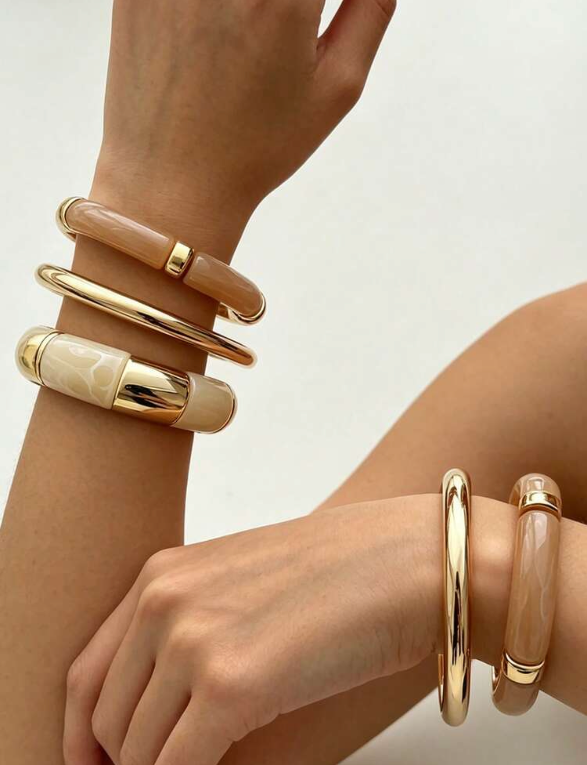 Boho hand stack set of 3