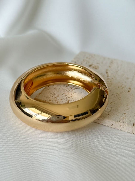 Golden Aura Cuff Bracelet
